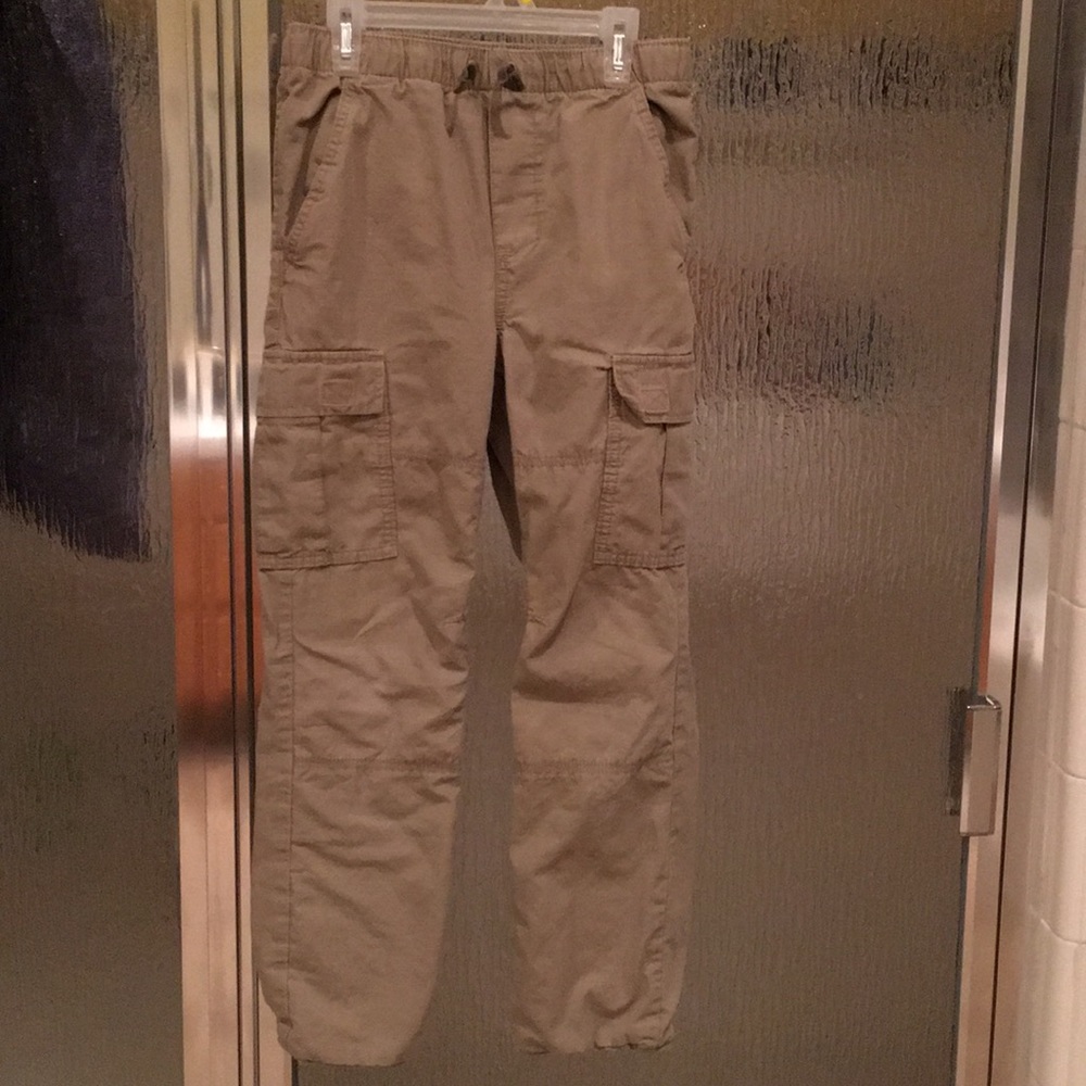 Old Navy boys khaki pants with extra pockets